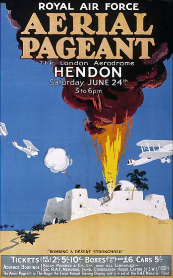 Hendon Aerial Pageant poster