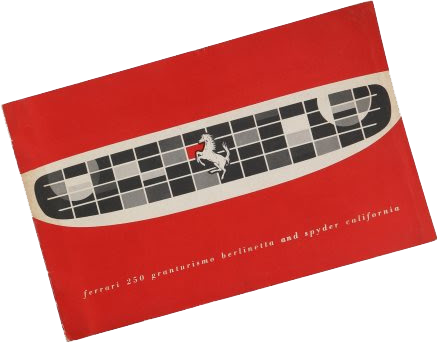A Very Rare Ferrari 250 Granturismo Berlinetta and Spyder California Sales Brochure